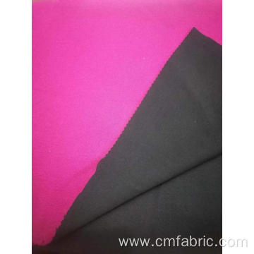 Rayon polyester spandex two tone scuba garment fabric